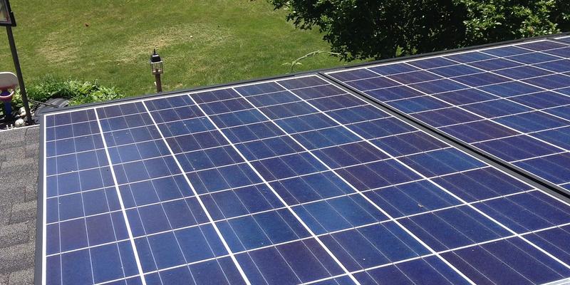 zonnepanelen aanbouw